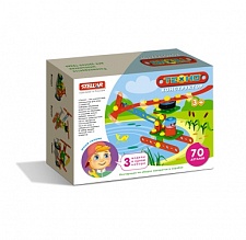 02027 КОНСТРУКТОР "ТЕХНО" "ВЕРТОЛЕТ" (70ДЕТ) (УП16) (МГ)