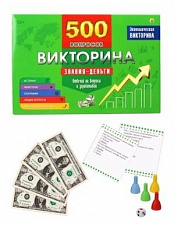 4928ИН ИГРА "ВИКТОРИНА 500 ВОПРОСОВ" (УП14) (РК)