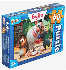 308393 Буба. Пазлы классические в коробке. Пазл 60 деталей. Умные игры в кор.24шт