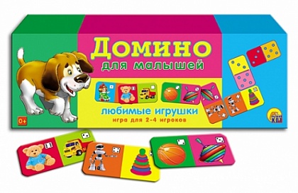 0953ИН ДОМИНО. "ЛЮБИМЫЕ ИГРУШКИ" (УП10) (РК)