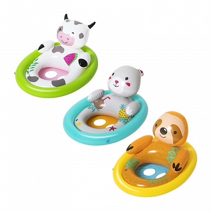 34058 КРУГ ДЛЯ ПЛАВАНИЯ "LIL ANIMAL BESTWAY" (81*56СМ)(1-3ЛЕТ) (УП24)(РК)