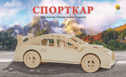 1010-А4-СМ СБОРНАЯ МОДЕЛЬ "СПОРТКАР" (ДЕР) (УП5) (РК)