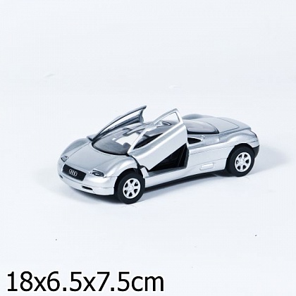 52103 МАШИНА МЕТАЛ. "AUDI AVUS QUATTRO 1995" (ОТ.ДВ) В КОР. (УП11) (СИ)